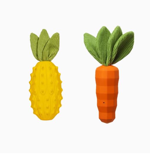 Dog toy carrot grinds teeth to relieve boredom and resist biting